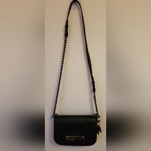 Coach Small Chained Black Crossbody Bag